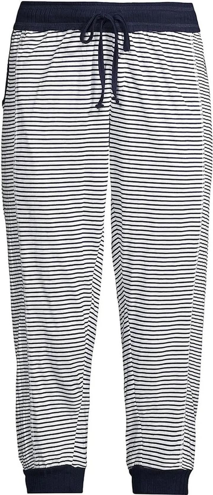 Striped Crop Joggers