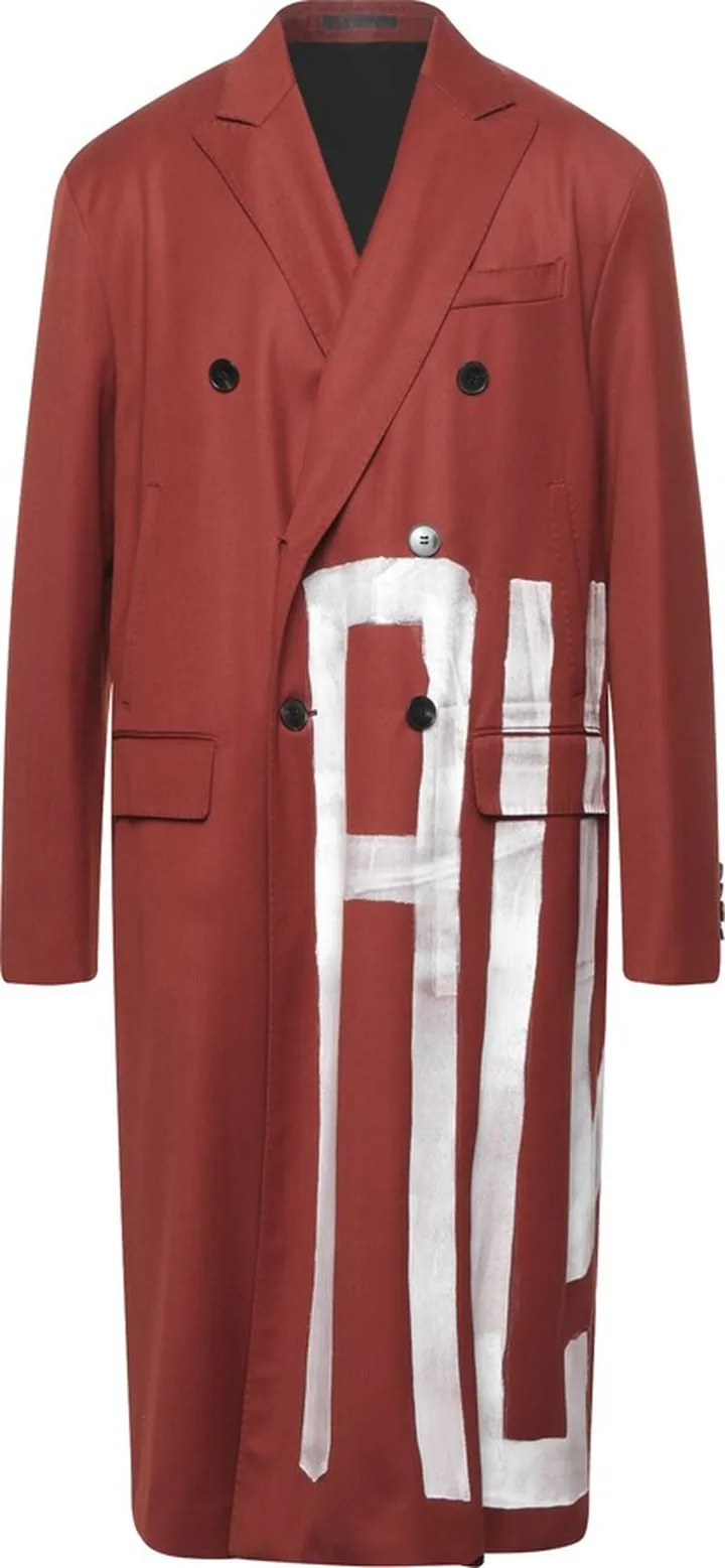 Coat Brick Red