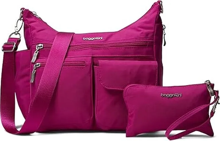 Baggallini Modern Everywhere Bag (Orchid) Cross Body Handbags