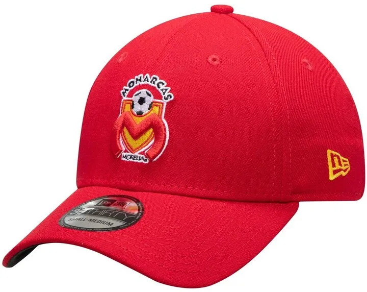Men's New Era Scarlet Monarcas Morelia International Club Basic 39THIRTY Flex Hat