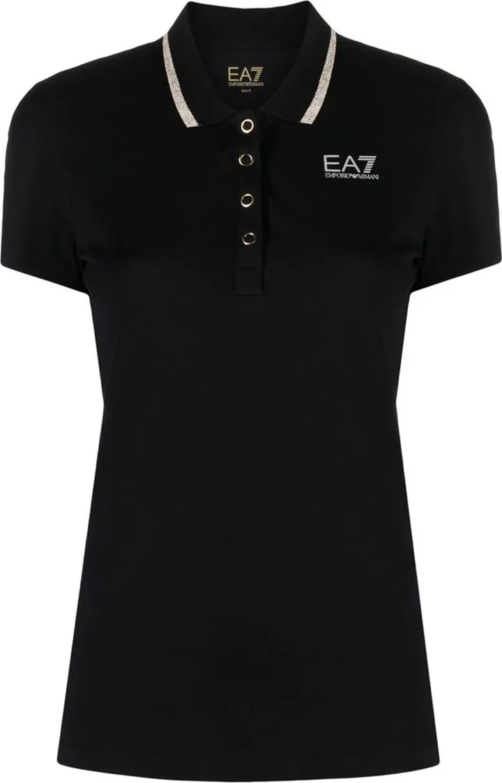 Logo-Print Polo Shirt
