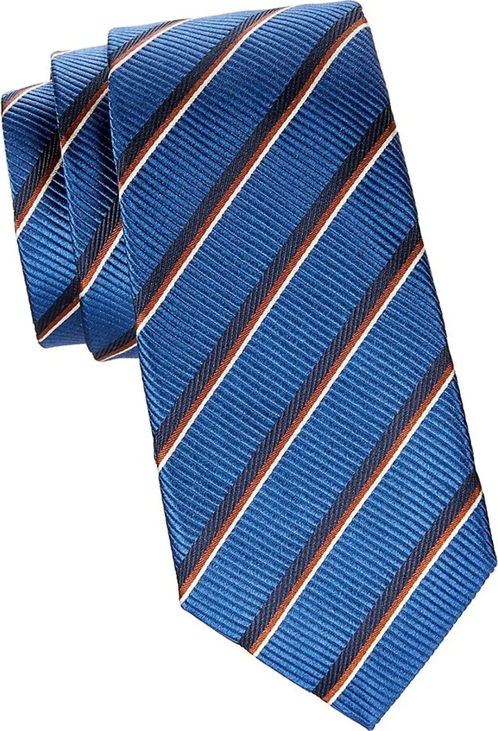 Striped Silk Tie