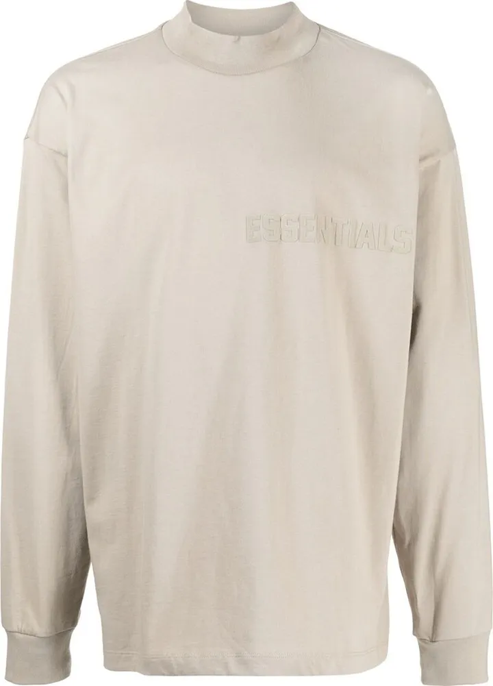 embossed-logo long-sleeve T-shirt