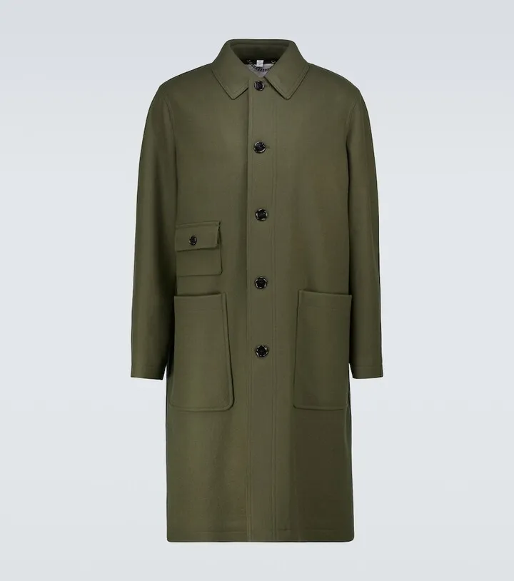Wool car coat