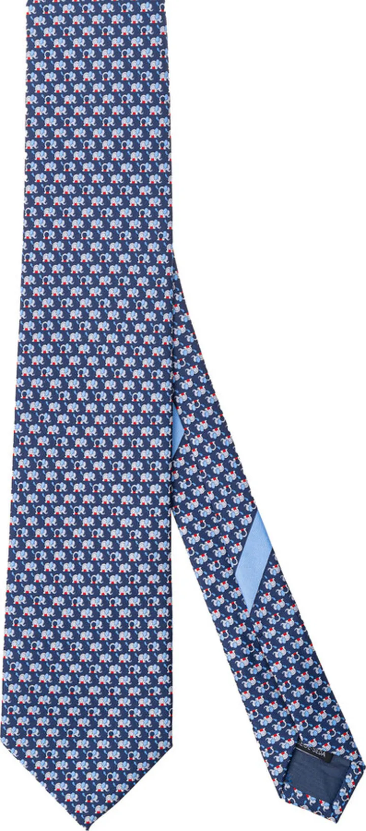 Salvatore silk jacquard tie
