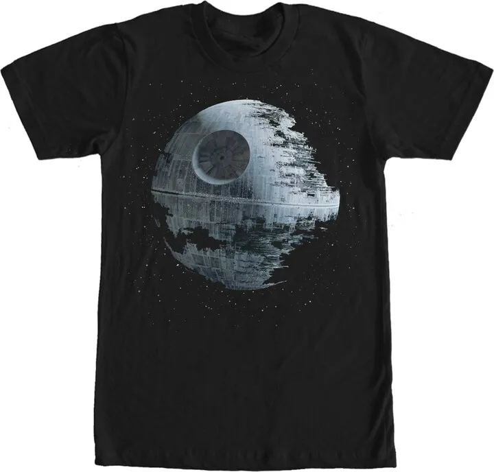 Men's Star Wars Galactic Death Star Destruction T-Shirt - Black - Small