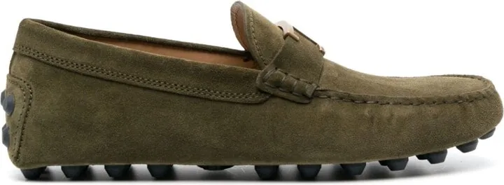 Gommino suede loafers