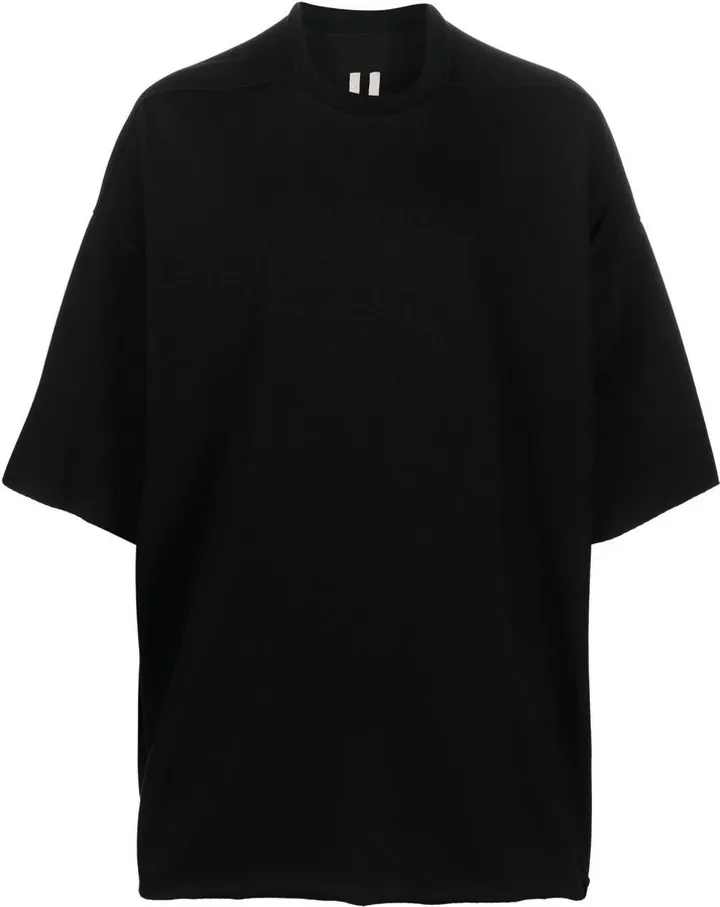 dropped-shoulder detail T-shirt