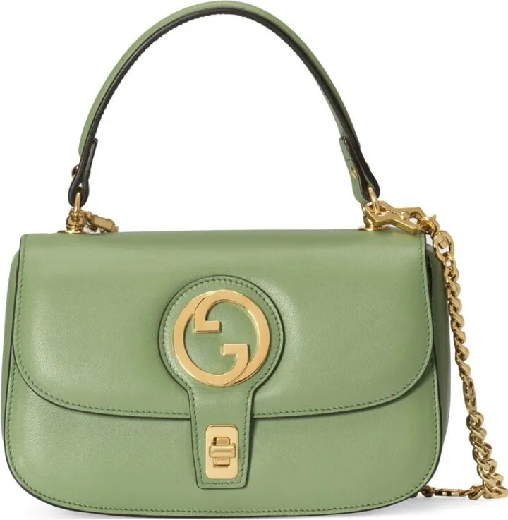 Blondie leather shoulder bag