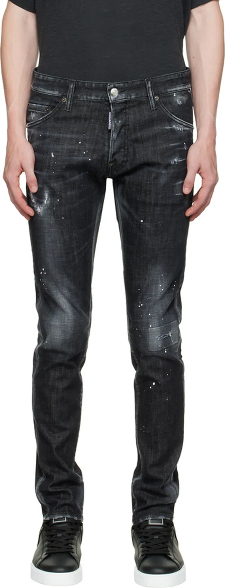Dsquared2 Black 'Icon' Cool Guy Jeans