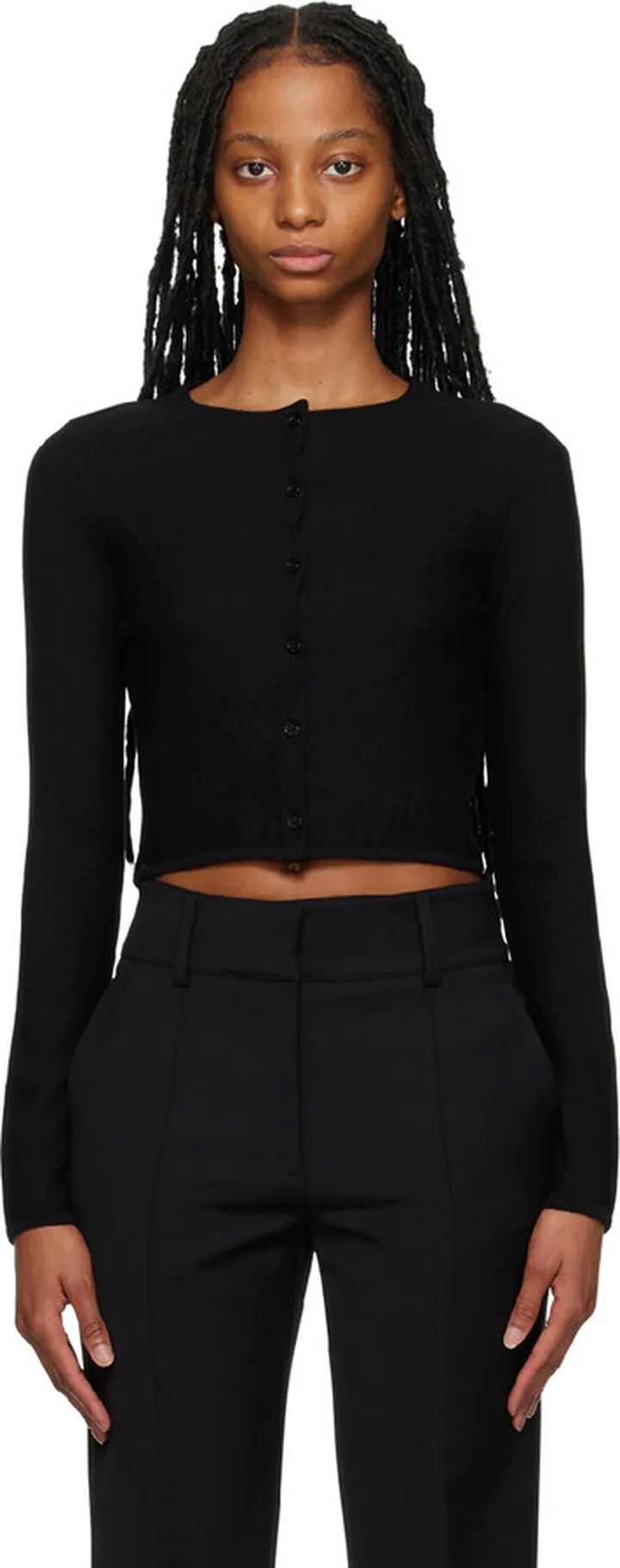 Gabriela Hearst Black Katia Cardigan