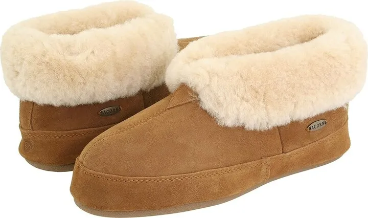 Acorn Sheepskin Bootie II (Walnut Sheepskin) Men's Shoes