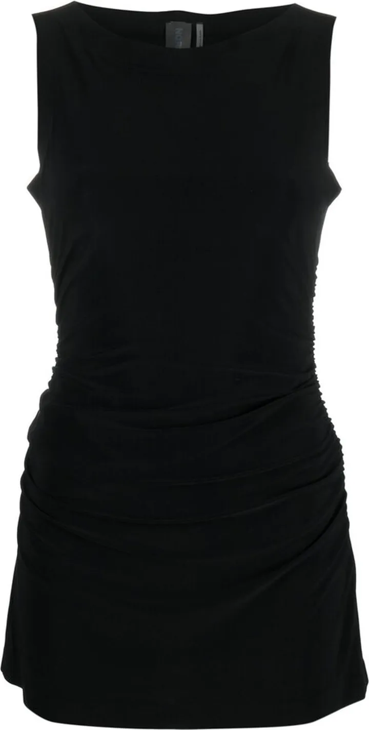 Square-Neck Mini Dress