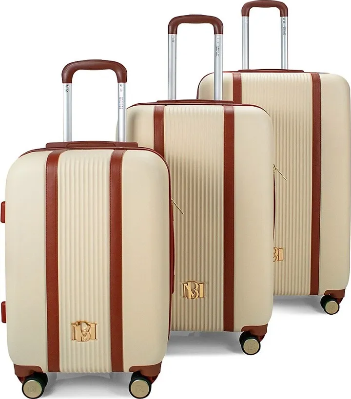 Mia Expandable 3-Piece Luggage Set