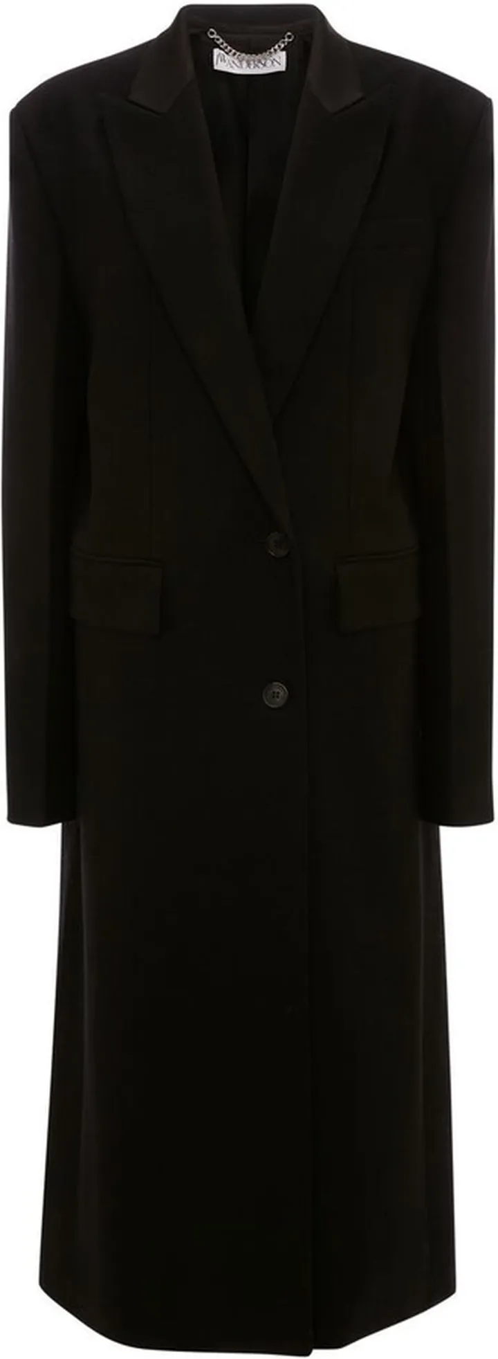 Oversize Single-Breasted Coat