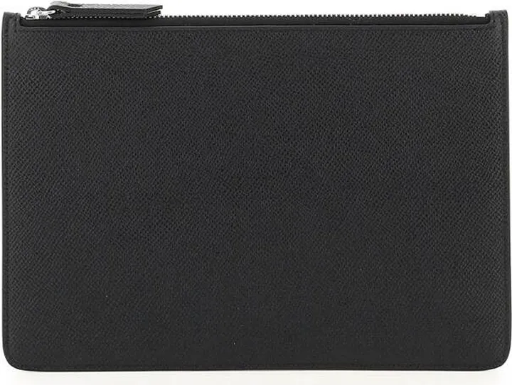 Grained Leather Small Pouch