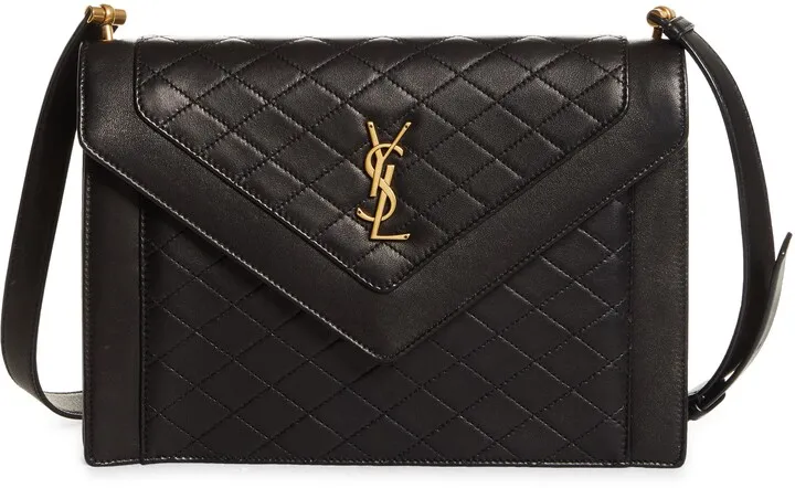 Gaby Quilted Leather Shoulder Bag