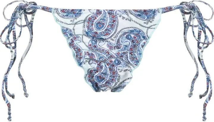 Tidal Shine paisley-print bikini bottoms