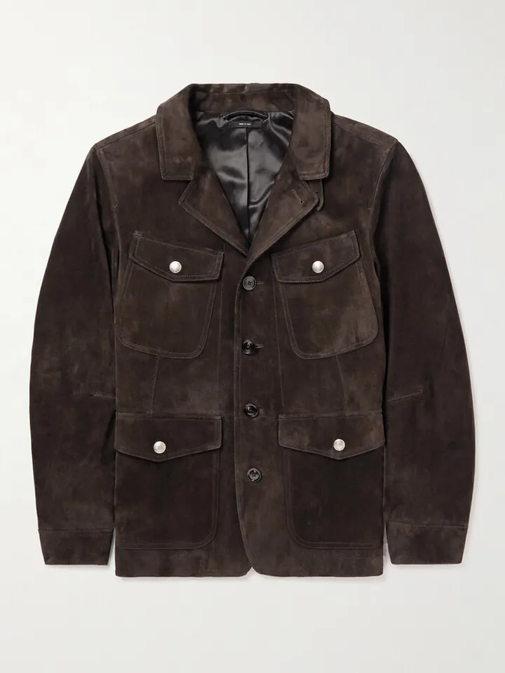 Suede Field Jacket