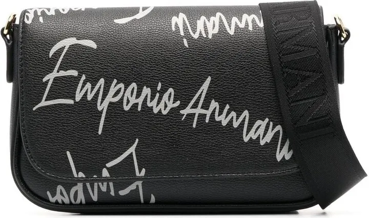 Logo-Print Crossbody Bag