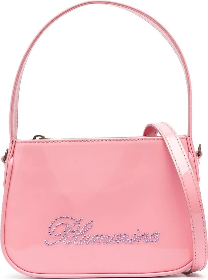 Logo-Detail Leather Mini Bag