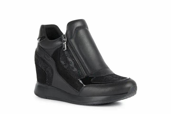 Wedge High Top Sneaker