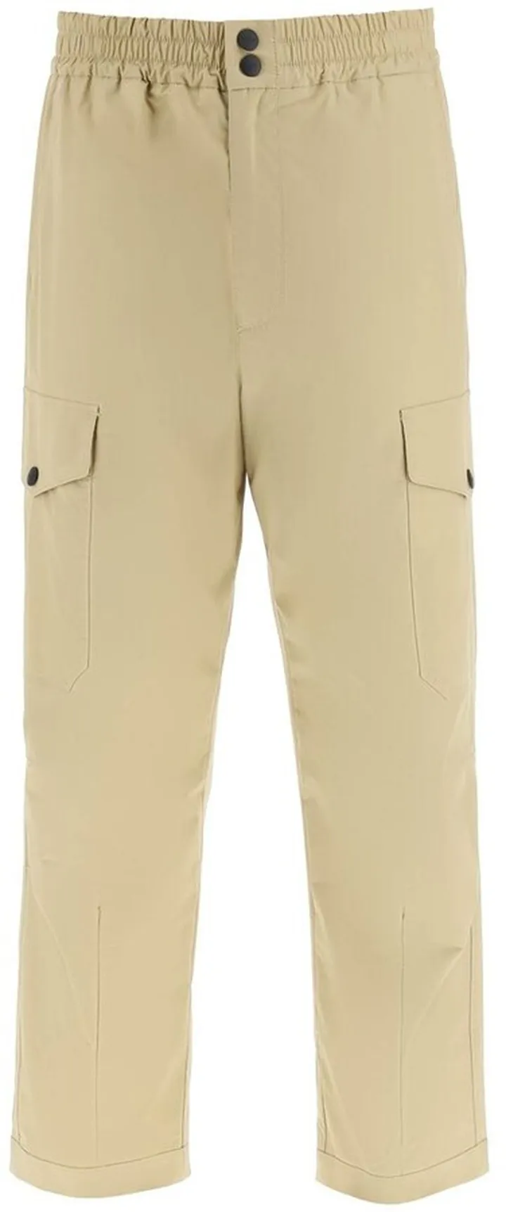 MSGM Buttoned Straight Leg Cargo Pants