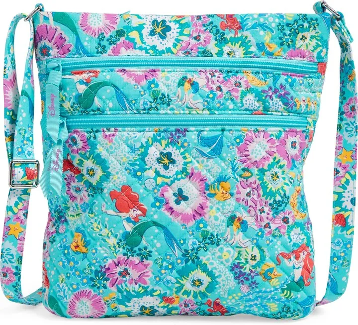 Disney Triple Zip Hipster Crossbody Bag