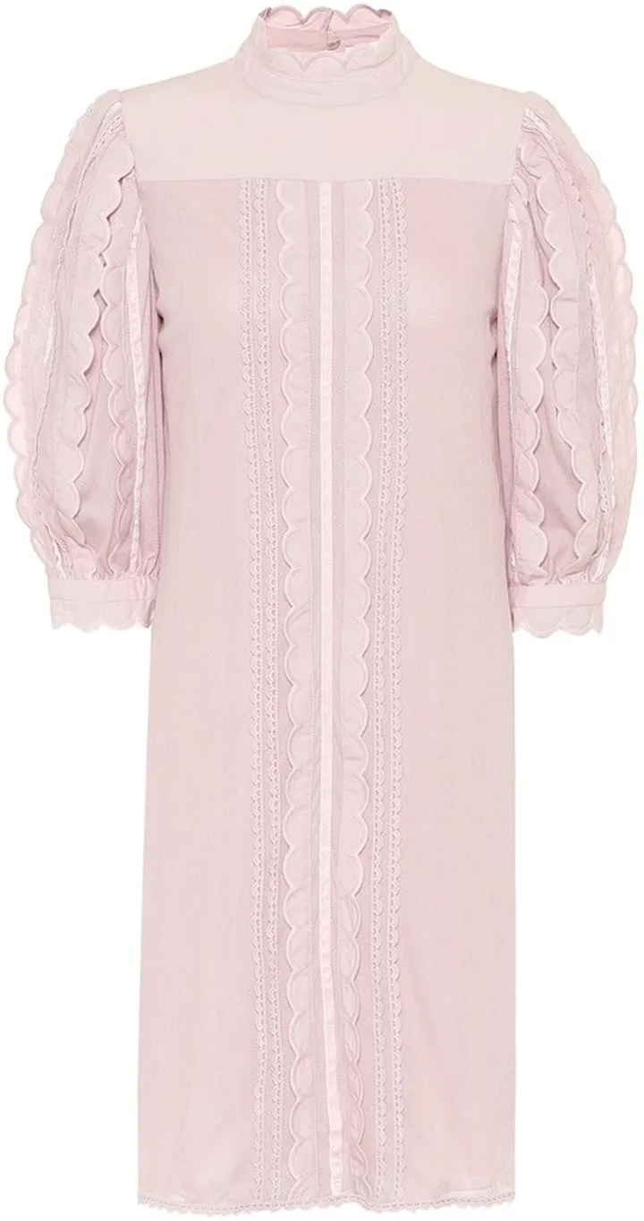 Cotton-lace dress