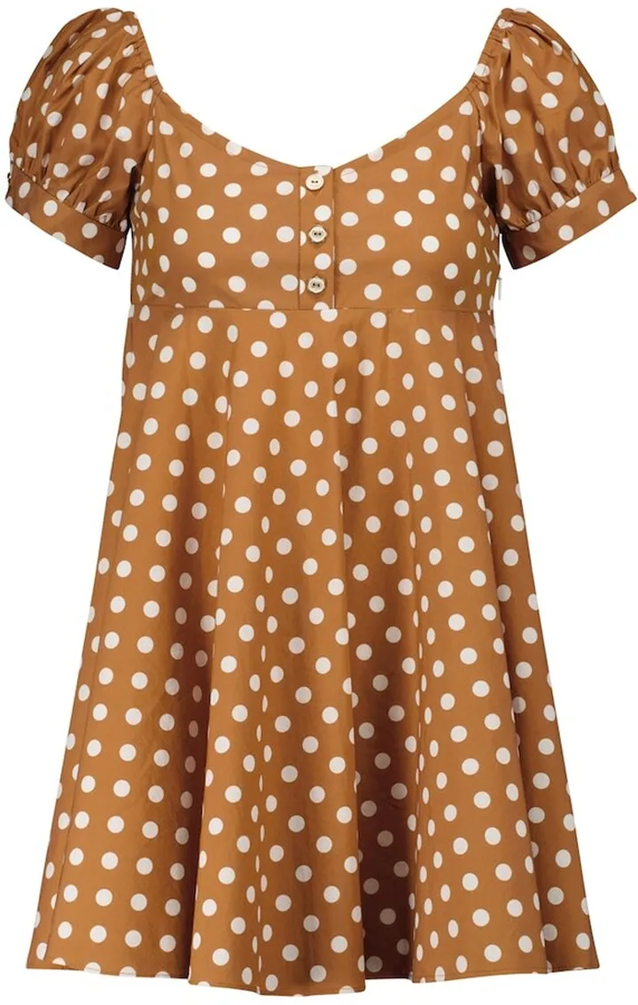 Dina polka-dot minidress