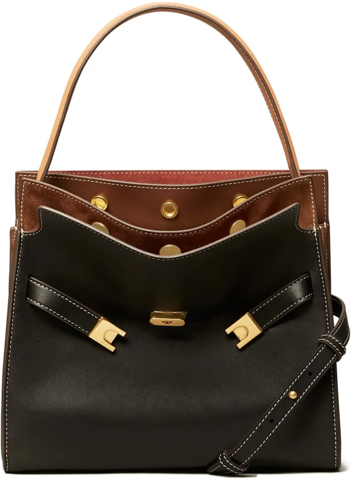 Lee Radziwill Small Leather Double Bag