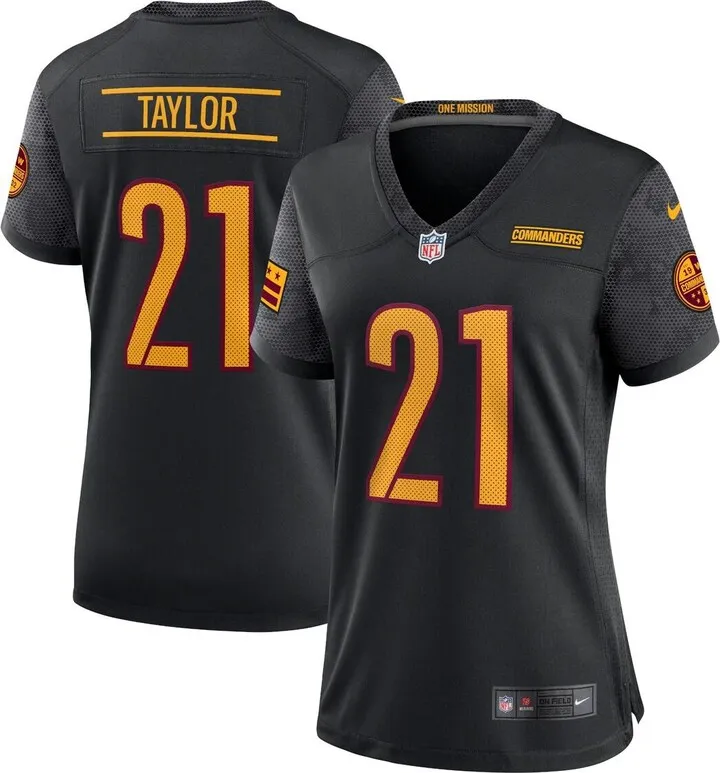 Women's Nike Sean Taylor Black Washington Commanders Alternate Retired Player Game Jersey