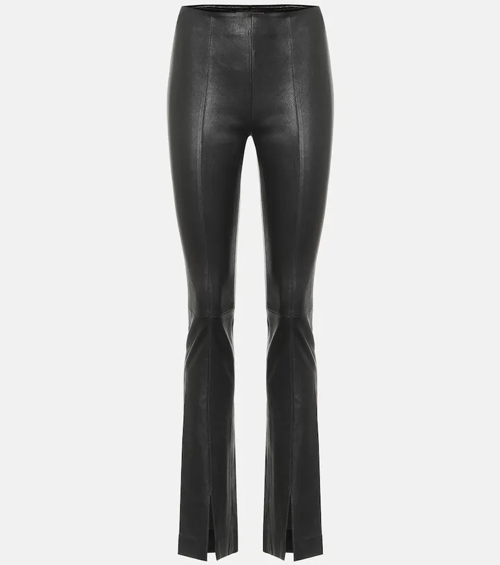 Vegas Strip skinny leather pants