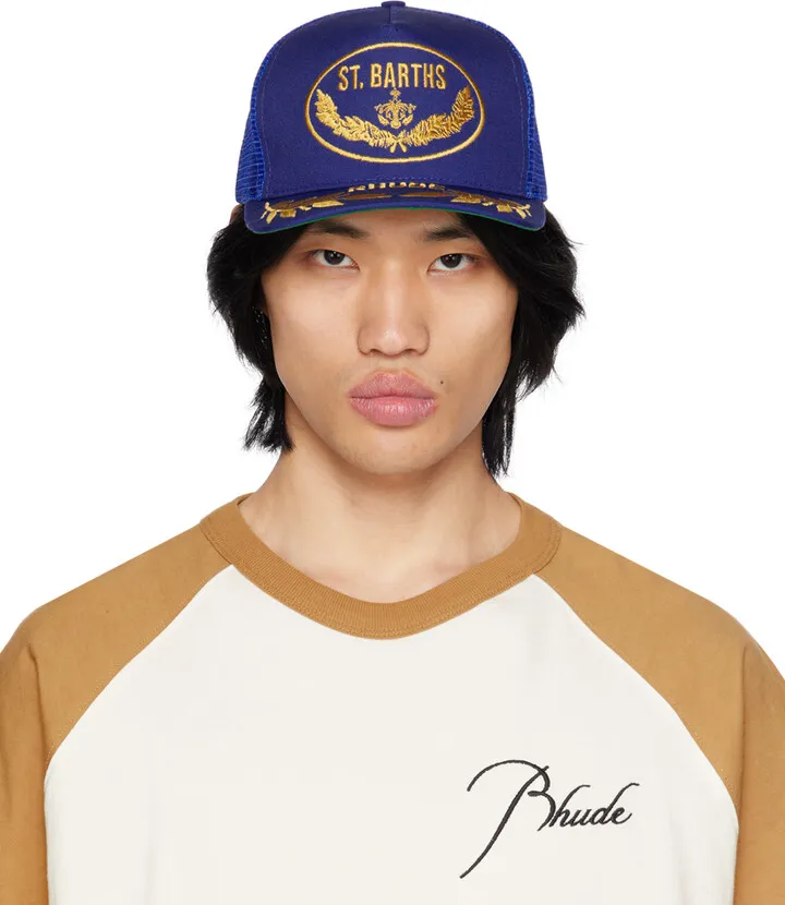 Rhude Blue Doubler Cap