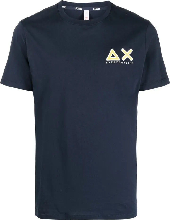 logo-print cotton T-shirt
