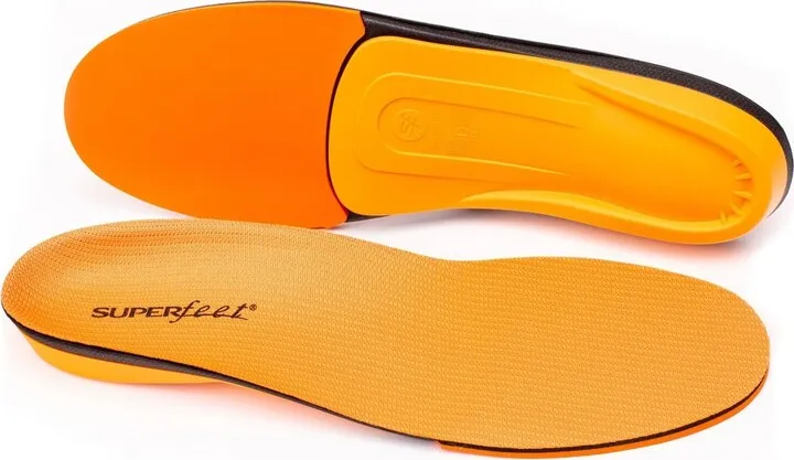 Superfeet ORANGE - High Arch Support Shoe Inserts - Men 13.5-15