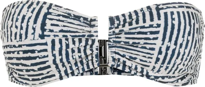 Check-Pattern Bandeau Top