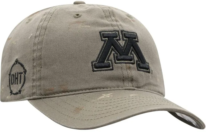 Men's Top of The World Olive Minnesota Golden Gophers Oht Military-Inspired Appreciation Ghost Adjustable Hat