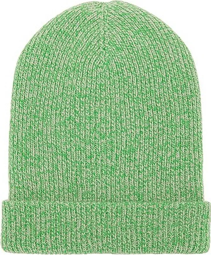 The Elder Statesman Parker Beanie in Green