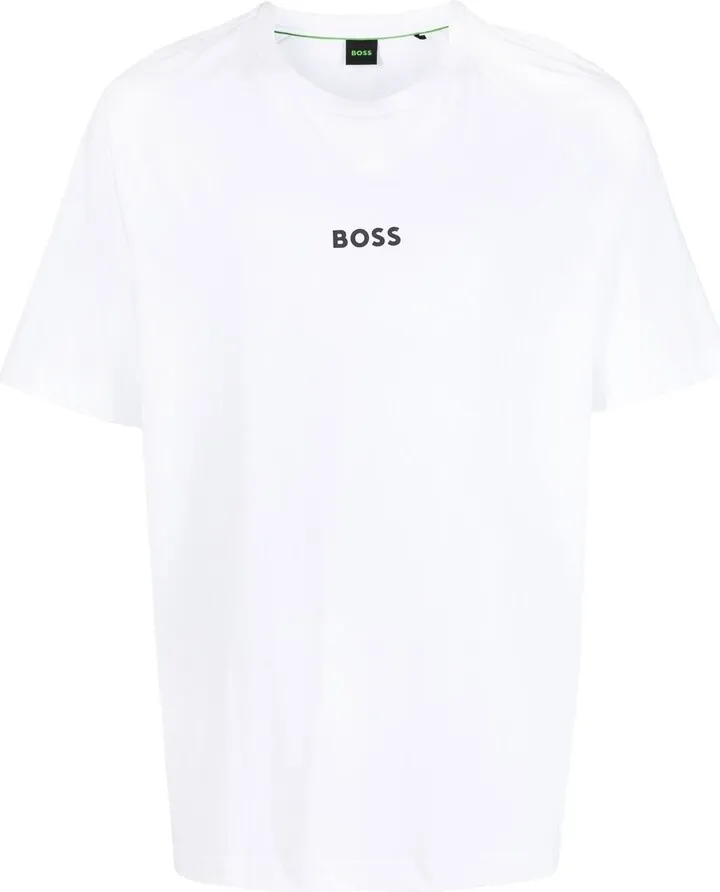 logo-print cotton T-shirt