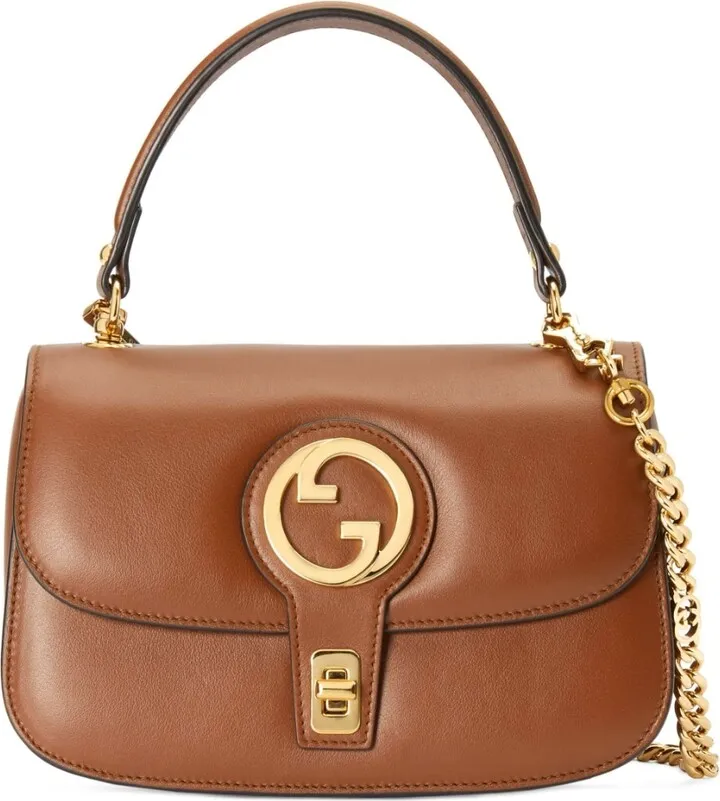 Blondie leather shoulder bag
