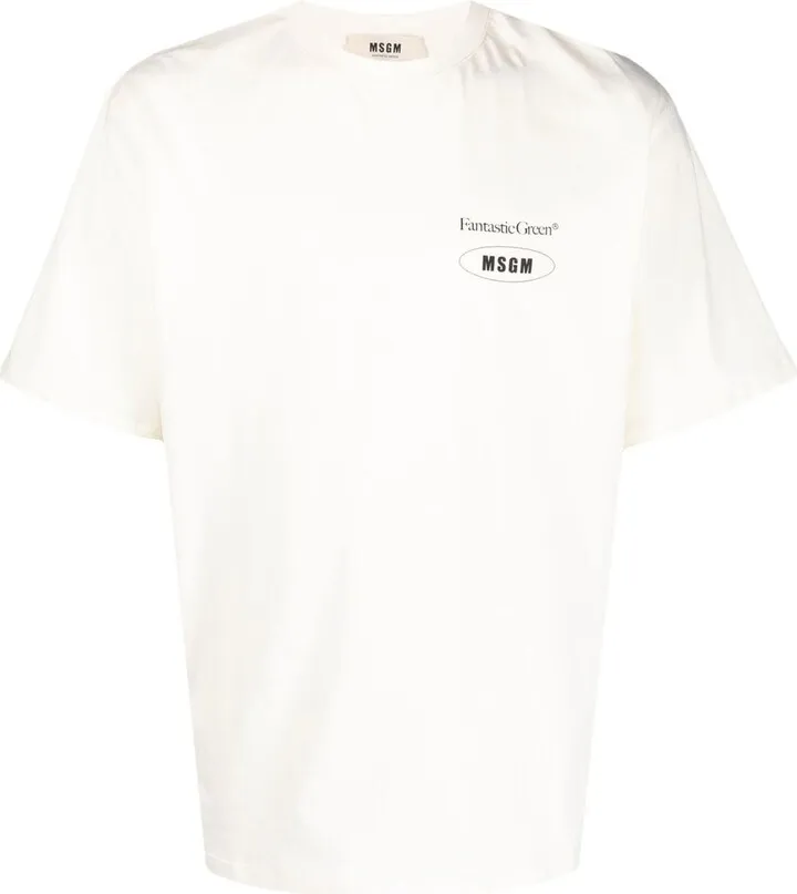 logo-print T-shirt