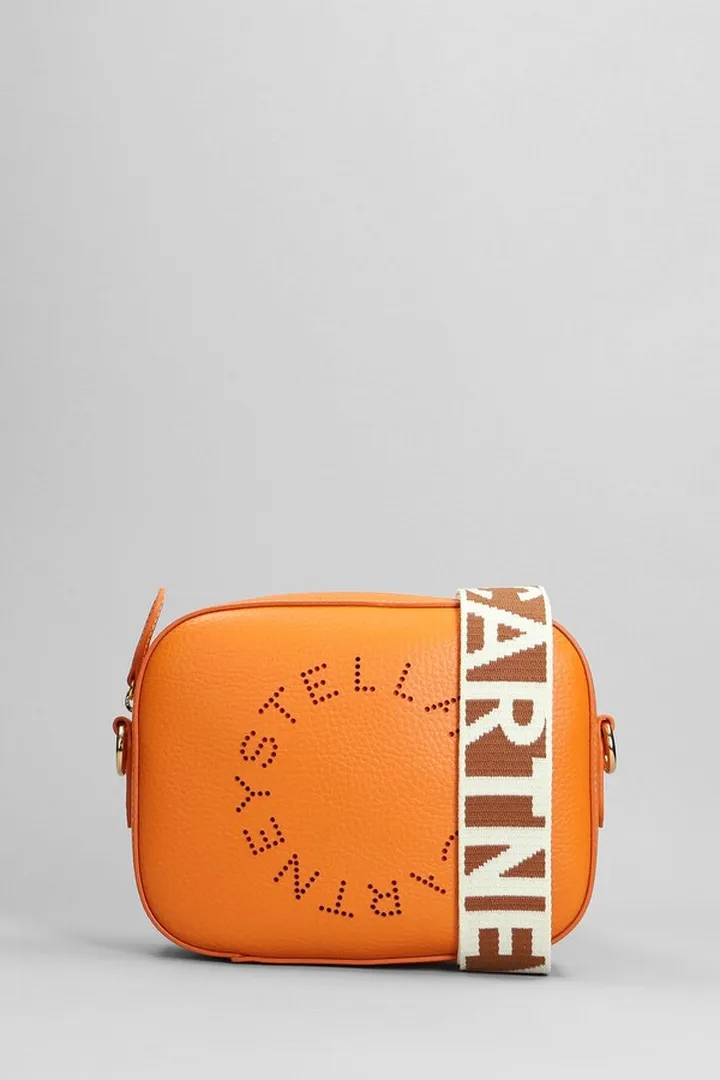 Shoulder Bag In Orange Polyester