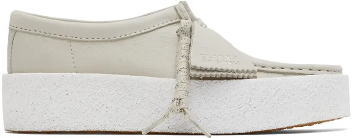 Clarks Originals Off-White Wallabee Cup Derbys