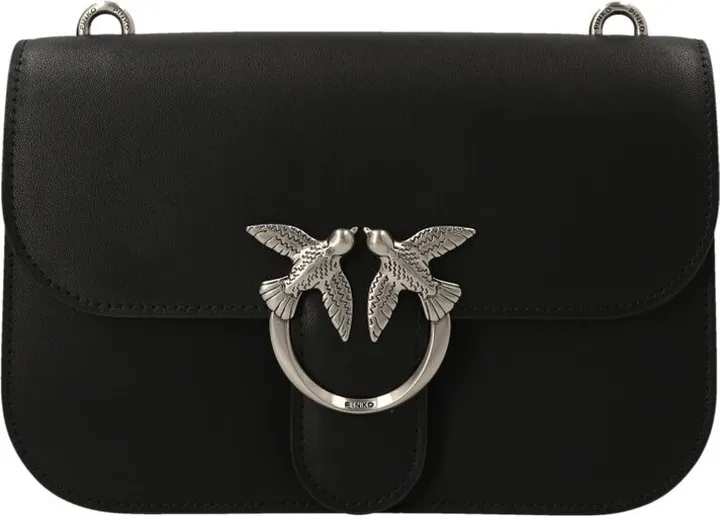 Pinko Classic Love Bell Chained Crossbody Bag