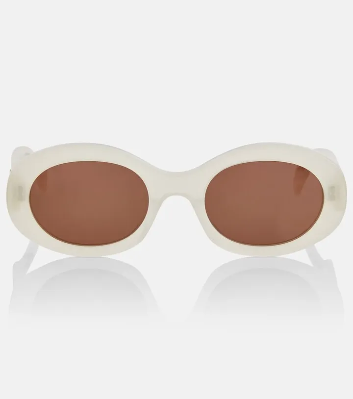 Triomphe 01 oval sunglasses