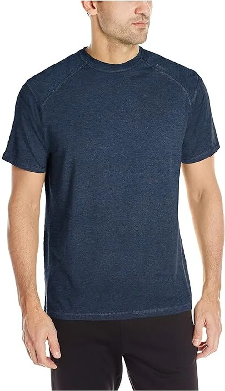 tasc Performance Carrollton Top (Classic Navy Heather) Men's Clothing