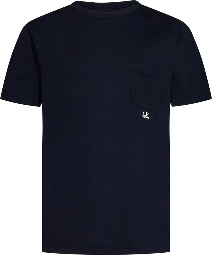 C.P. Company Logo Printed Crewneck T-Shirt