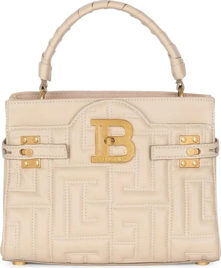 B-Buzz 22 quilted leather tote bag