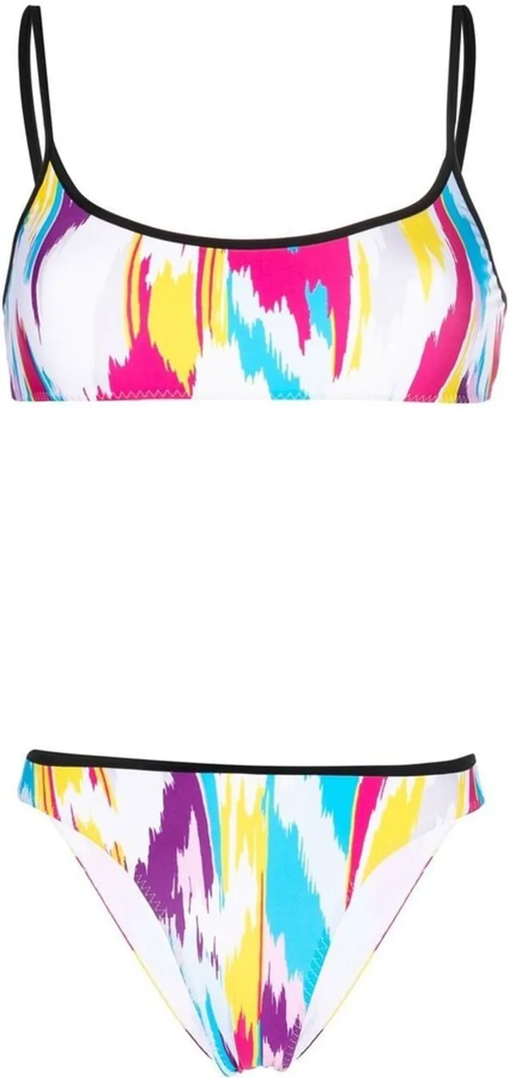 Patterned Bikini Set